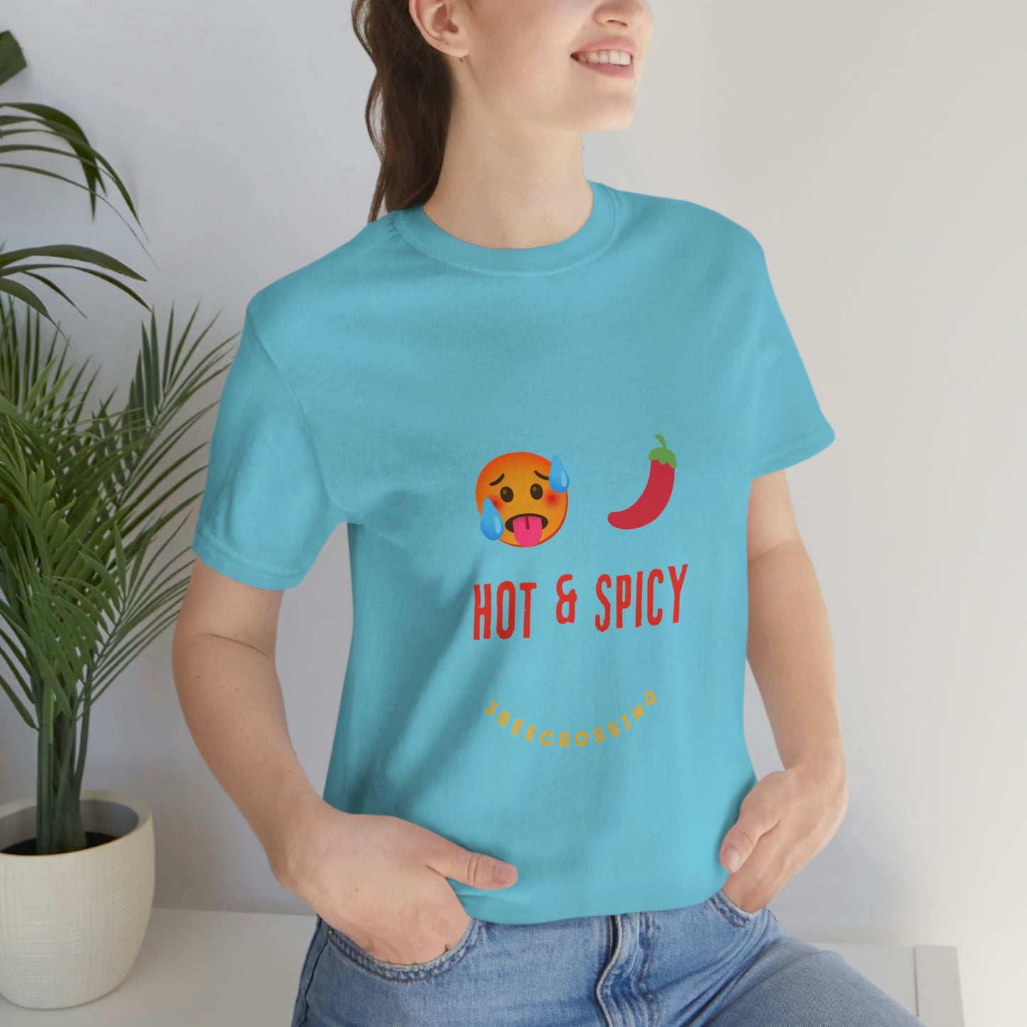 Hot And Spicy Jersey Short Sleeve Tee