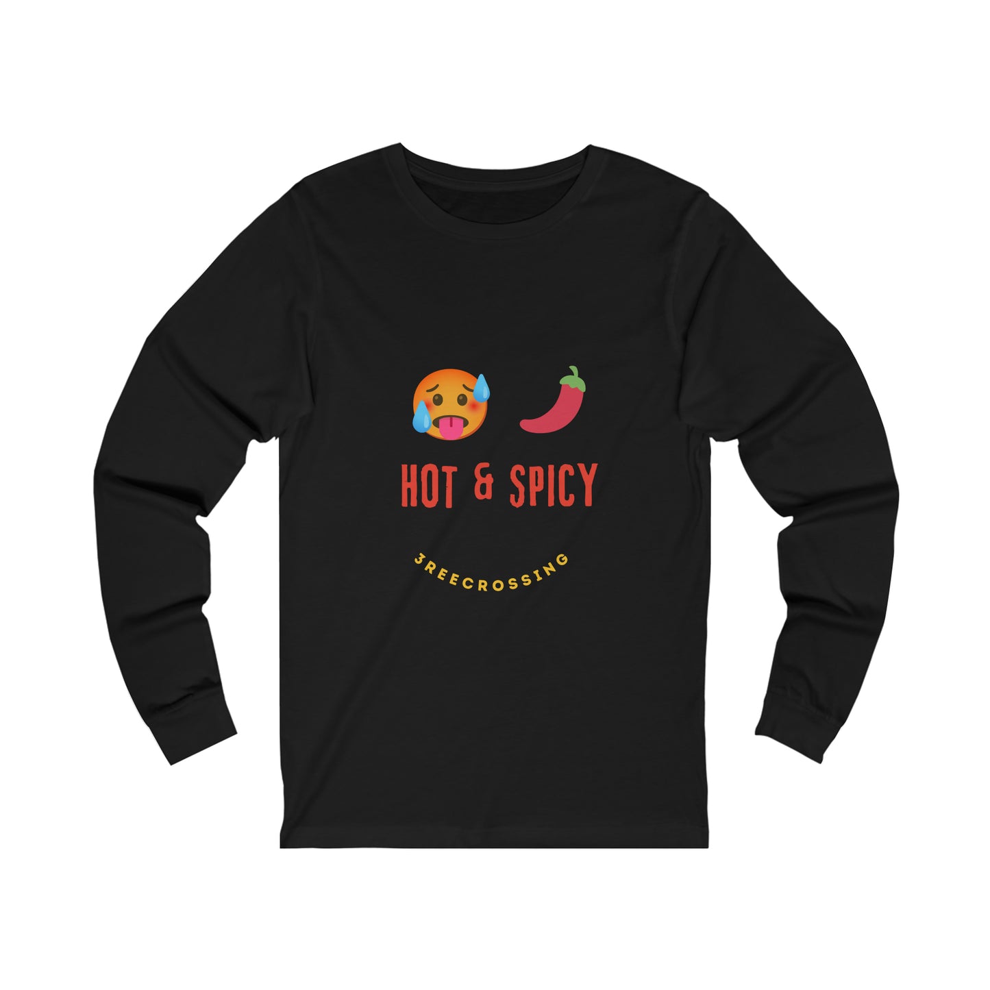 Hot And Spicy Jersey Long Sleeve Tee