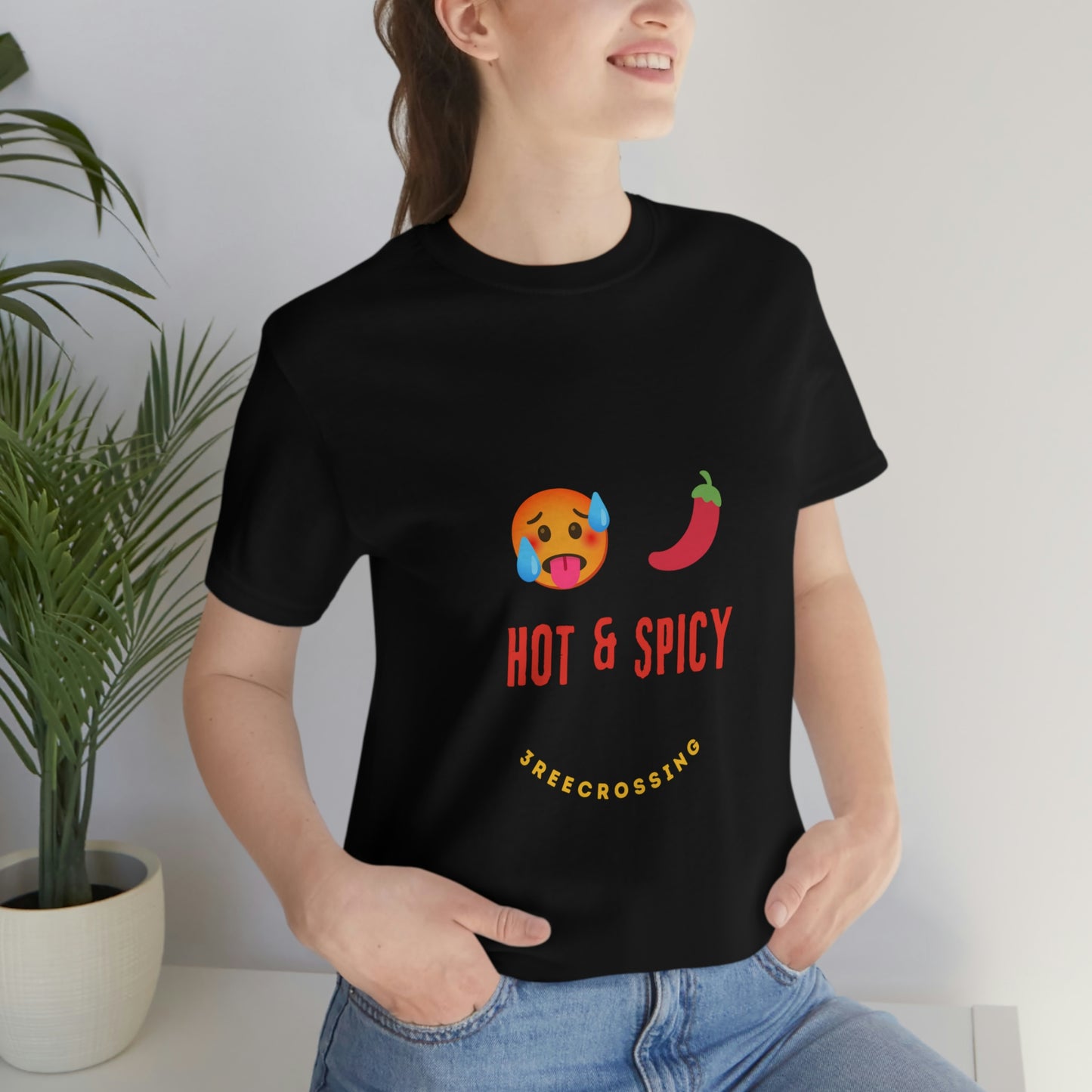Hot And Spicy Jersey Short Sleeve Tee