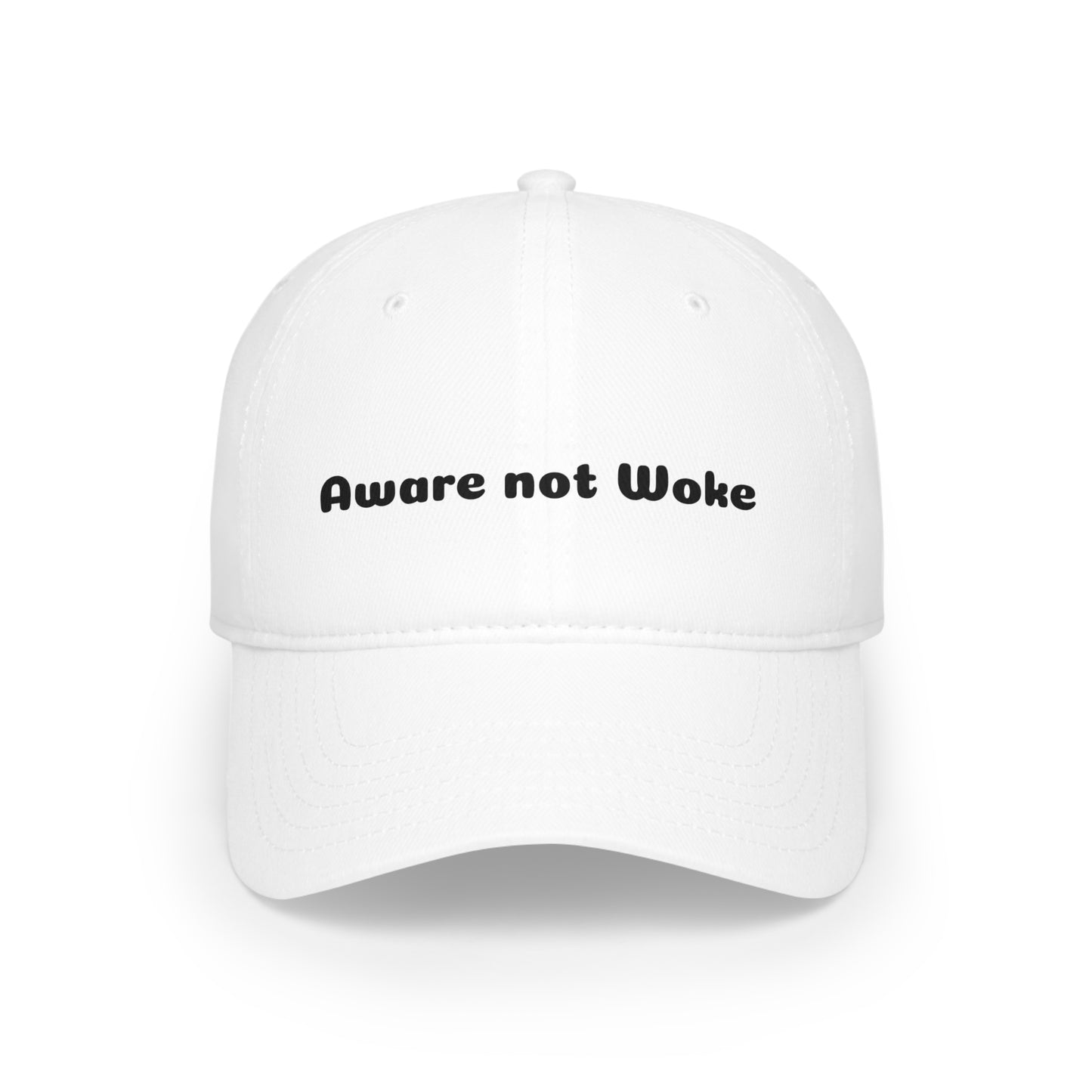 Aware Not Woke Low Profile Baseball Cap