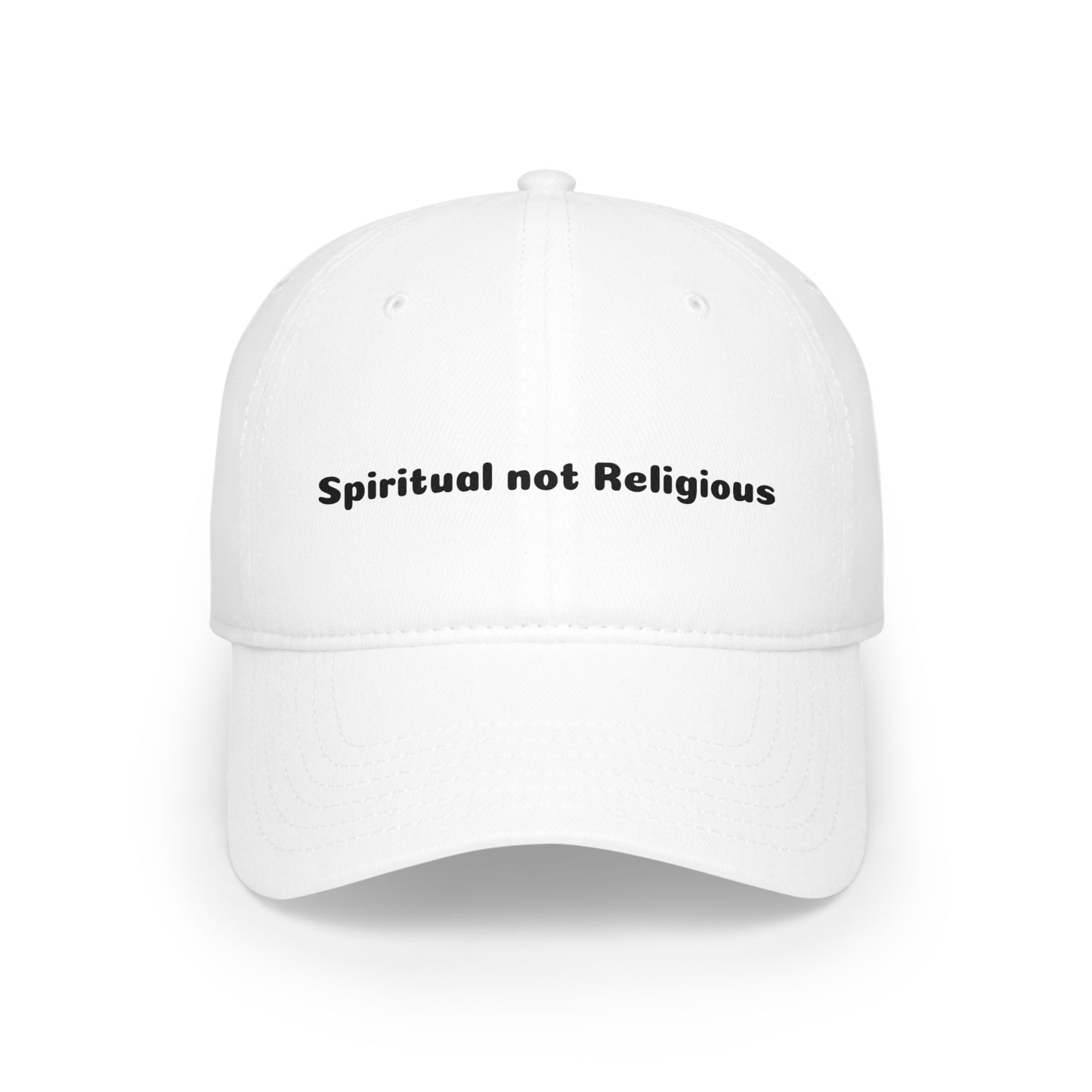 Spiritual not Religious Low Profile Baseball Cap