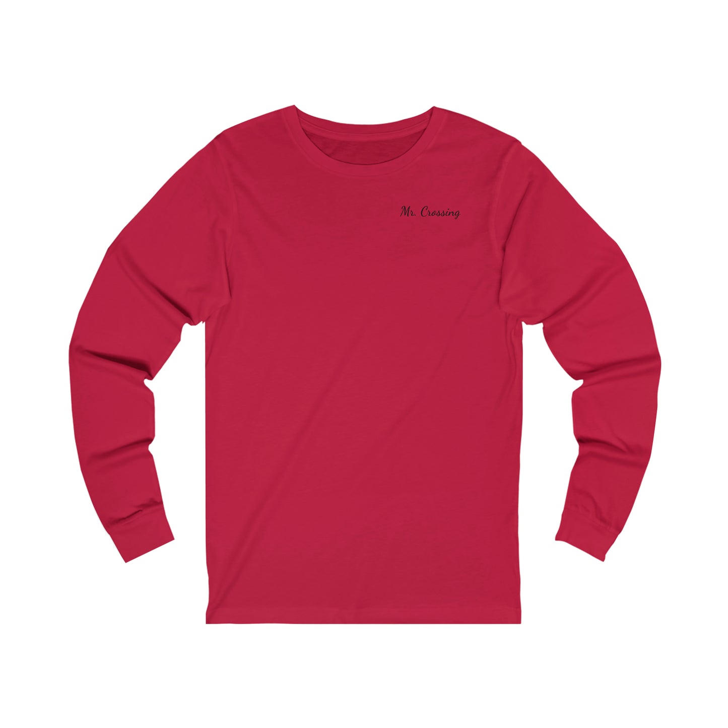 Mr. Crossing Unisex Jersey Long Sleeve Tee
