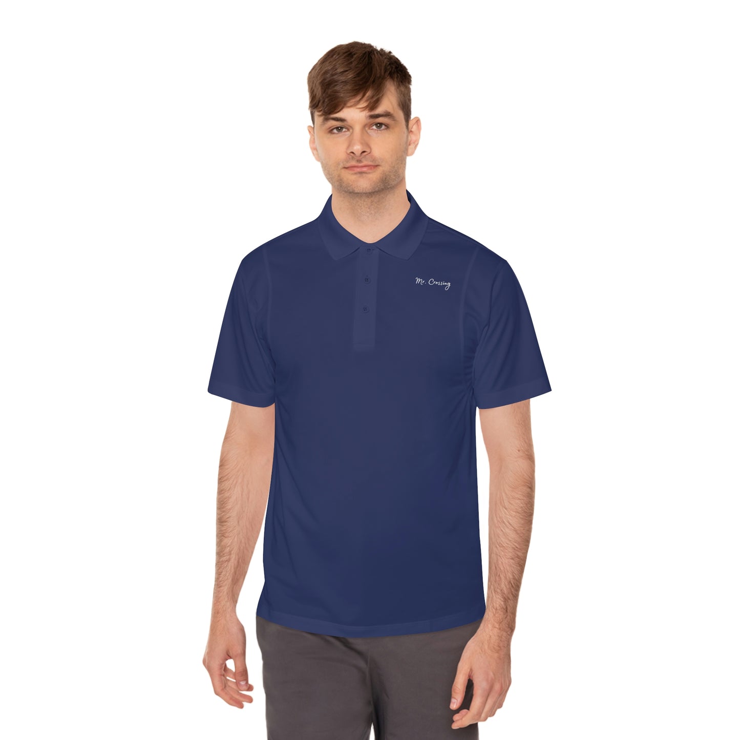 Mr. Crossing Men's Sport Polo Shirt