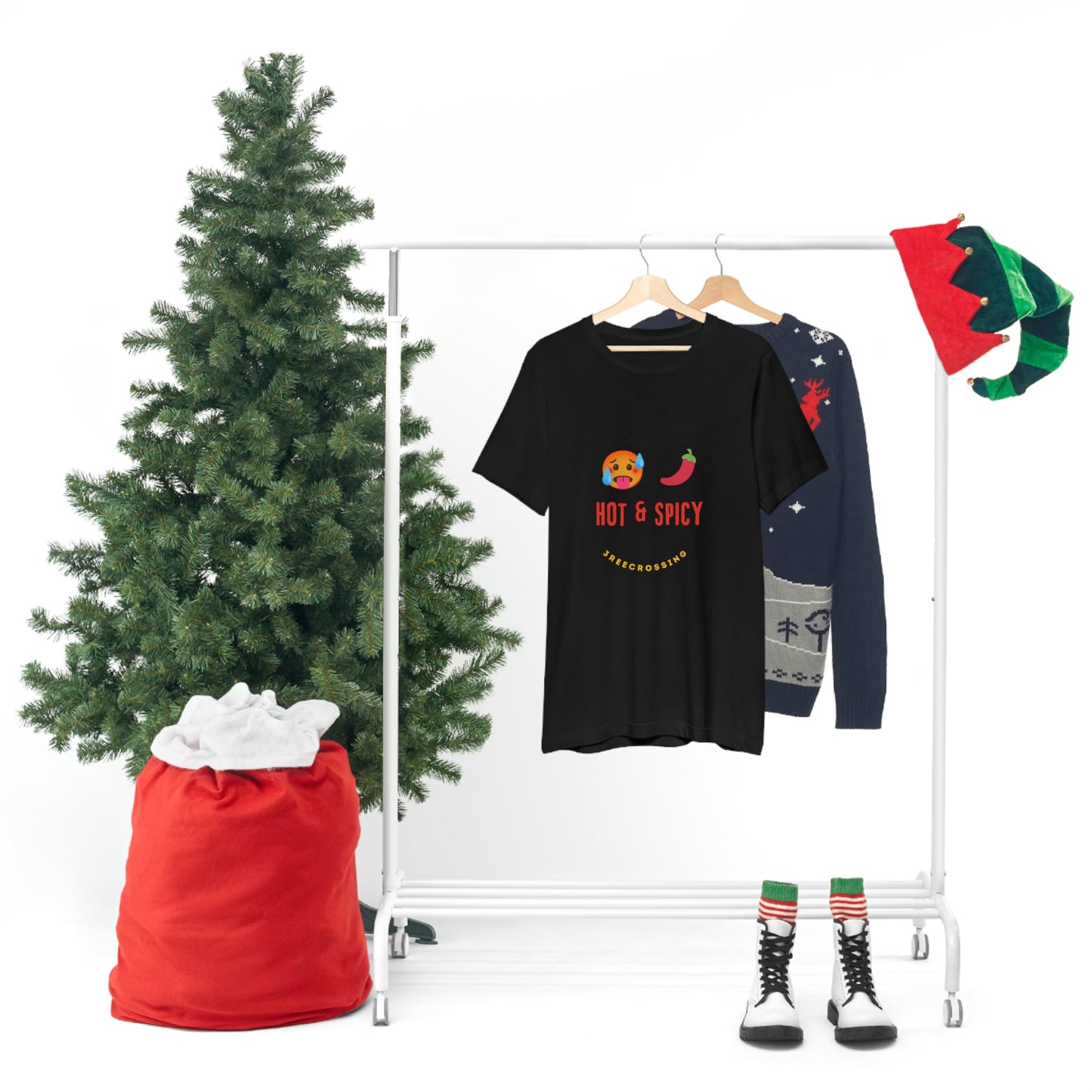 Hot And Spicy Jersey Short Sleeve Tee