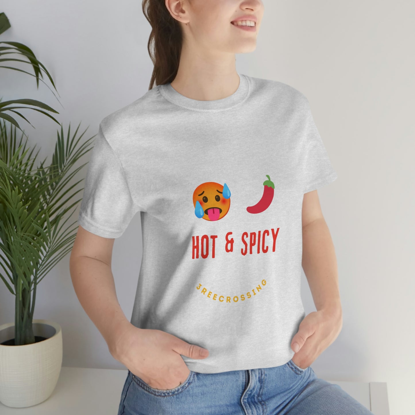 Hot And Spicy Jersey Short Sleeve Tee