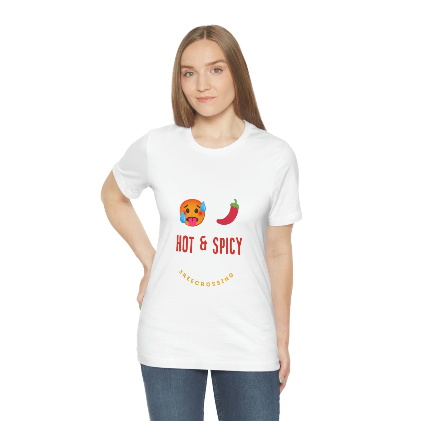 Hot And Spicy Jersey Short Sleeve Tee