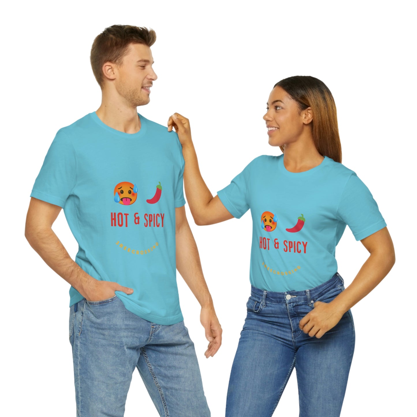 Hot And Spicy Jersey Short Sleeve Tee