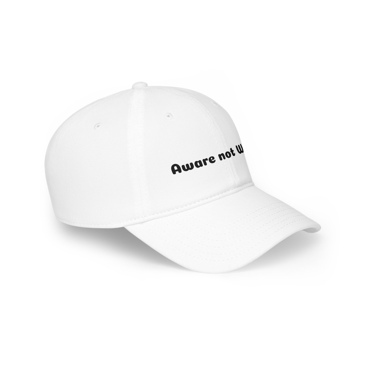 Aware Not Woke Low Profile Baseball Cap