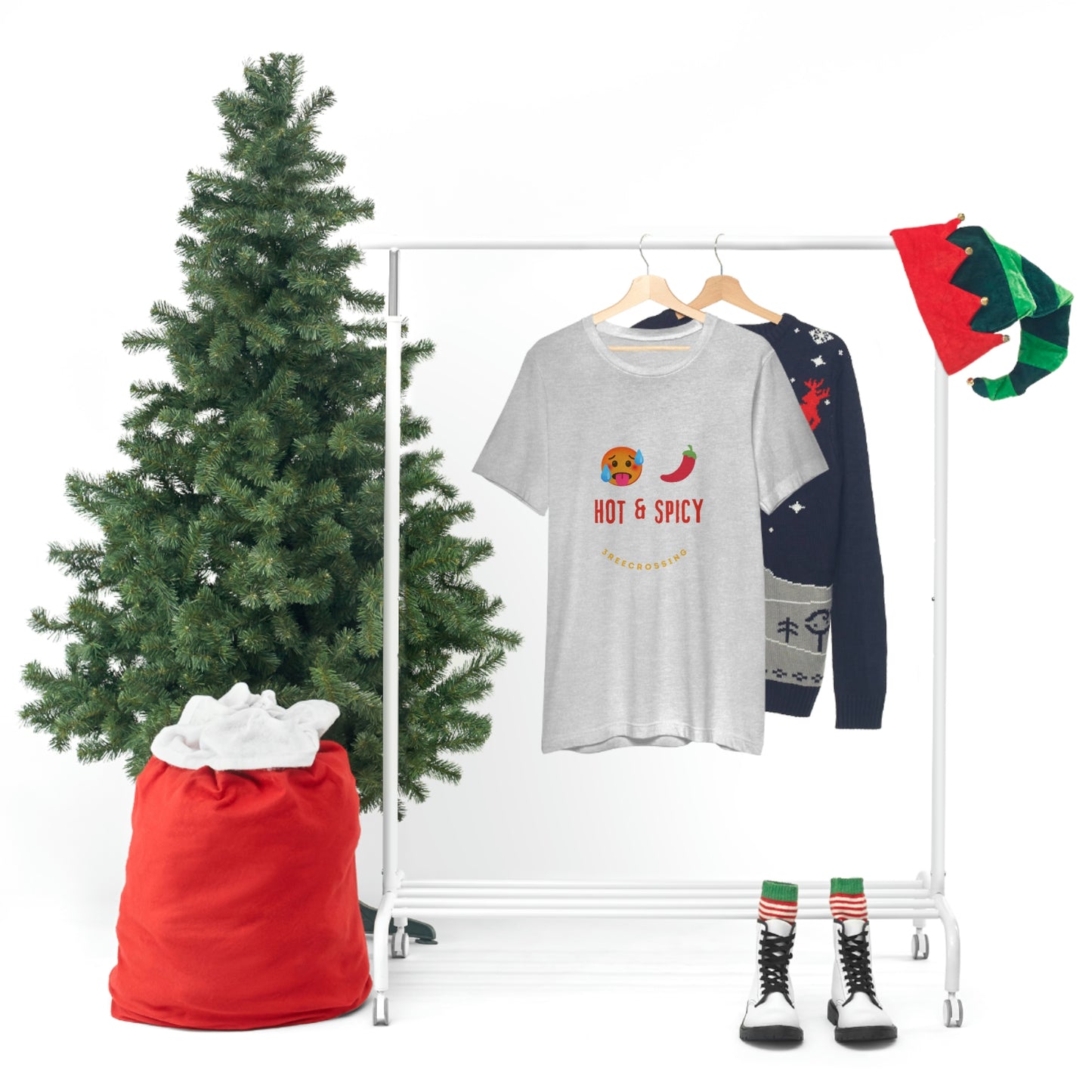 Hot And Spicy Jersey Short Sleeve Tee