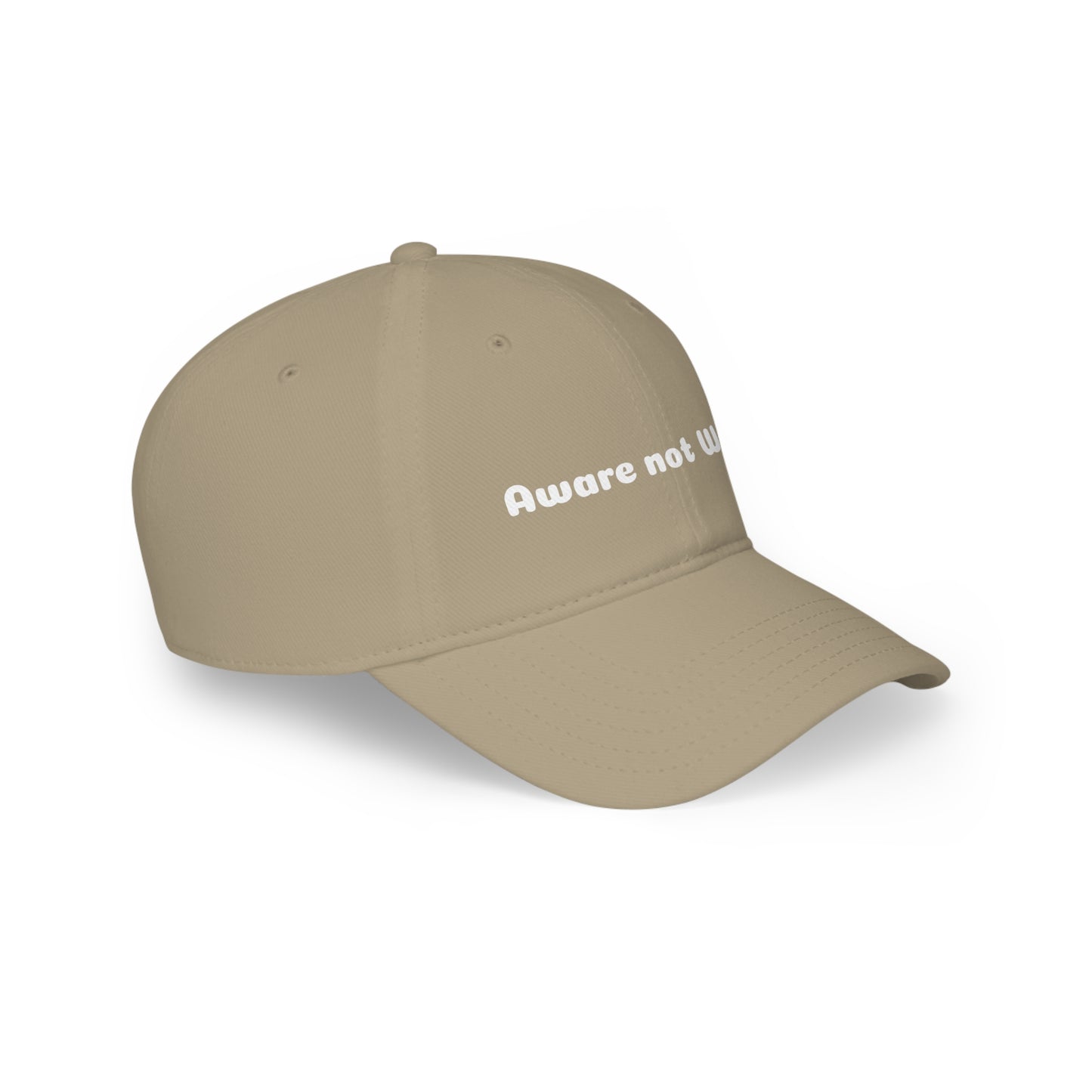 Aware Not Woke Low Profile Baseball Cap