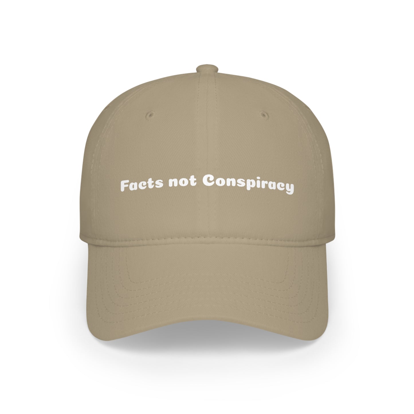 Facts not Conspiracy Low Profile Baseball Cap