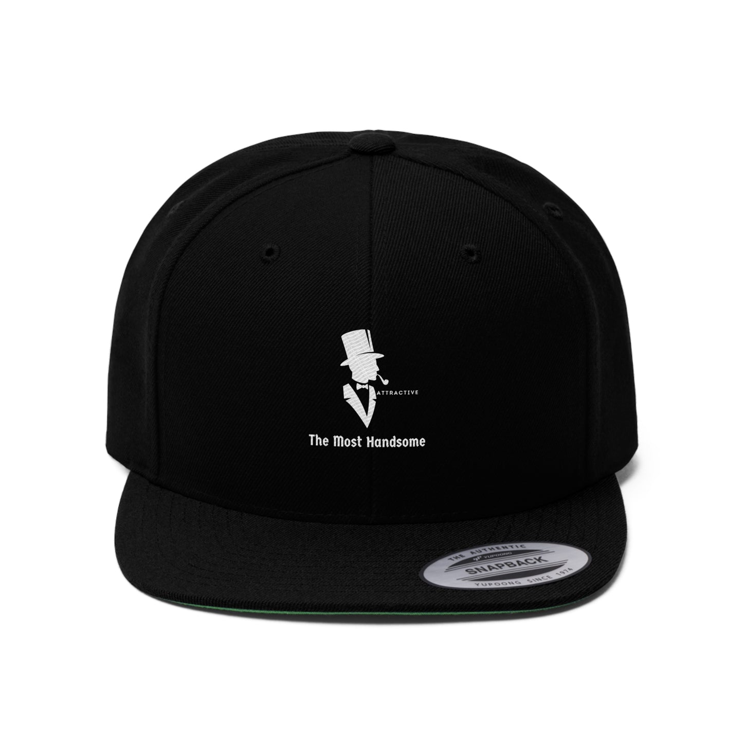 The Most Handsome Unisex Flat Bill Hat