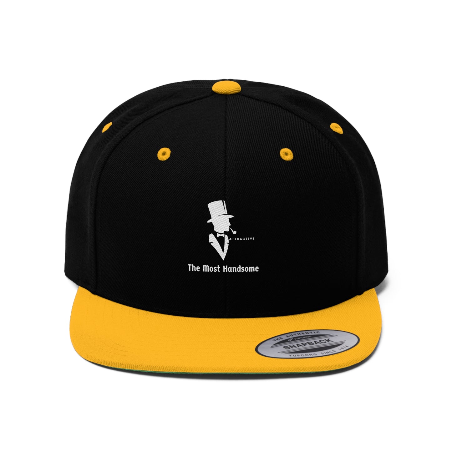 The Most Handsome Unisex Flat Bill Hat