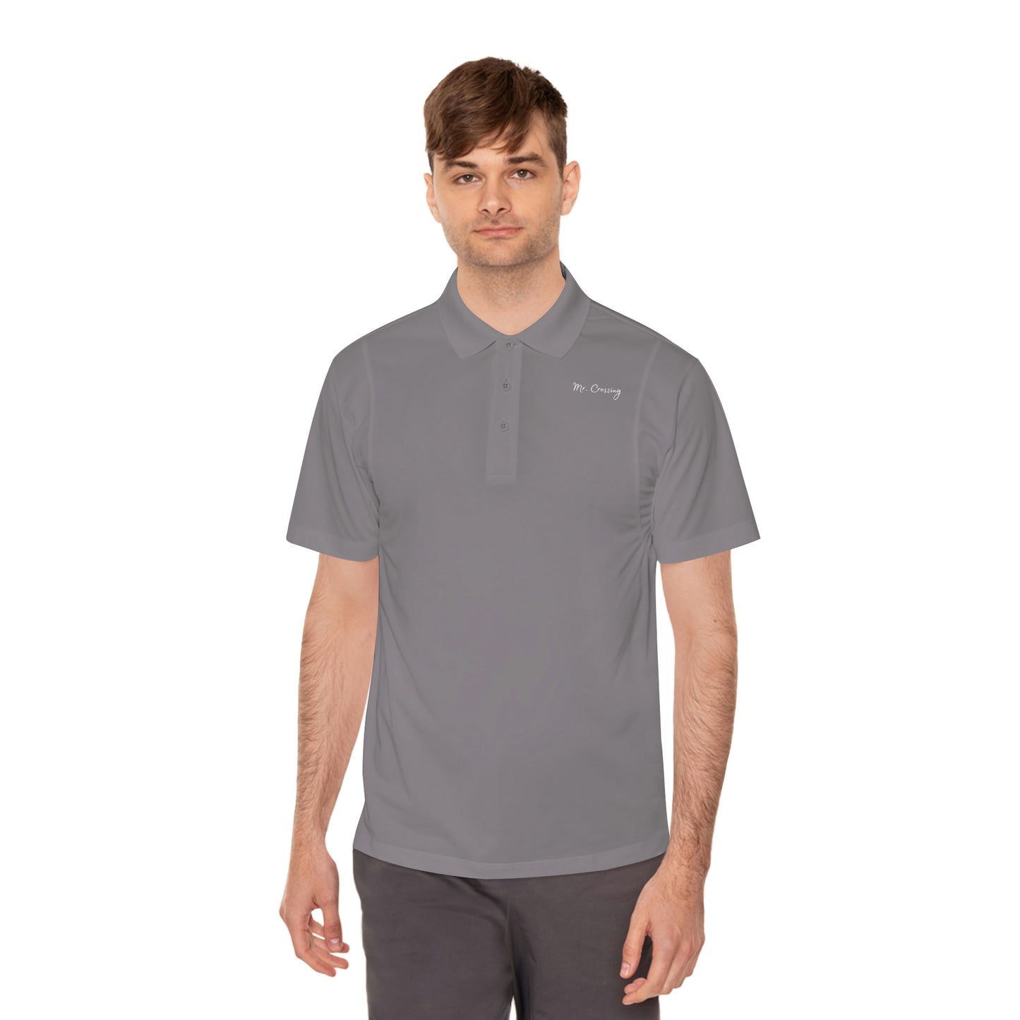 Mr. Crossing Men's Sport Polo Shirt