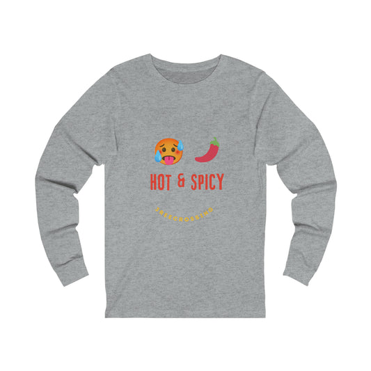 Hot And Spicy Jersey Long Sleeve Tee