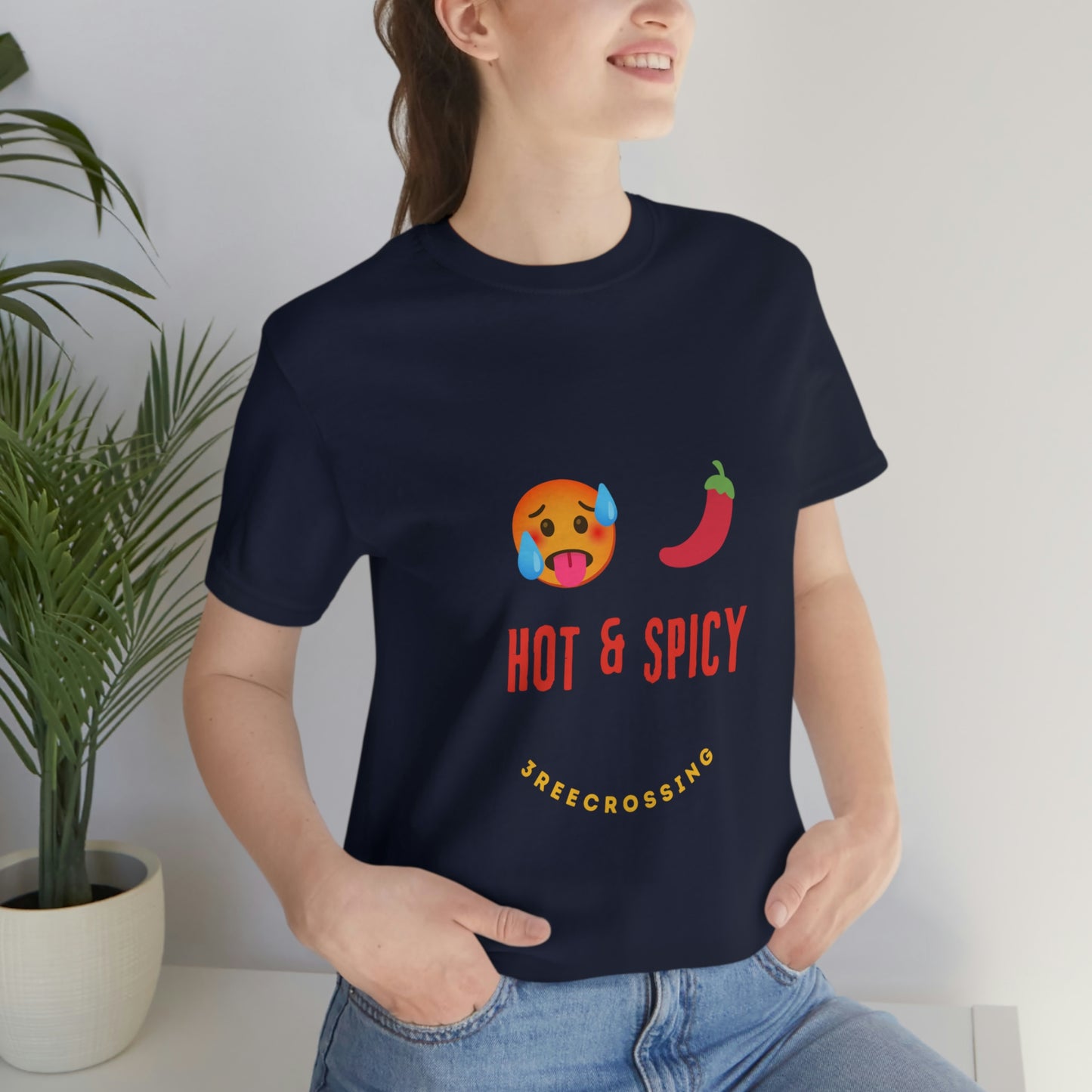 Hot And Spicy Jersey Short Sleeve Tee