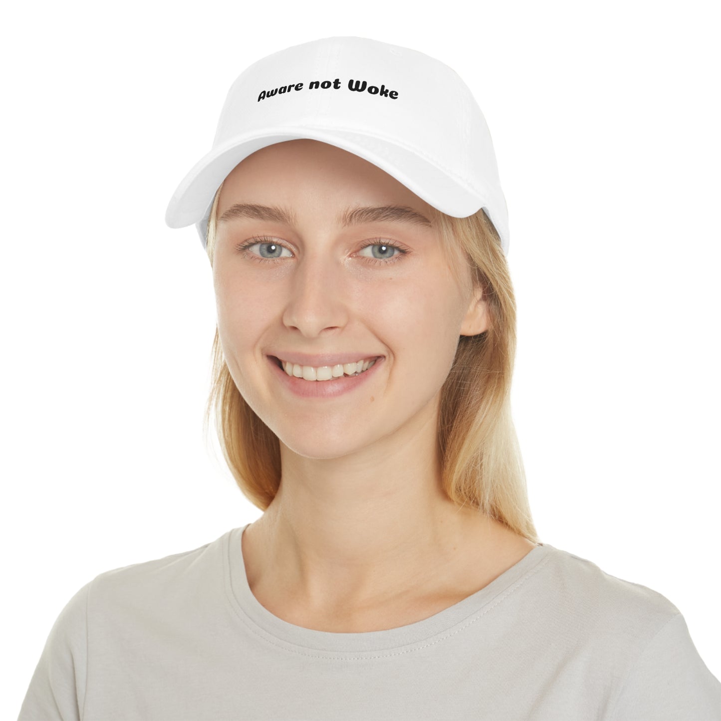 Aware Not Woke Low Profile Baseball Cap