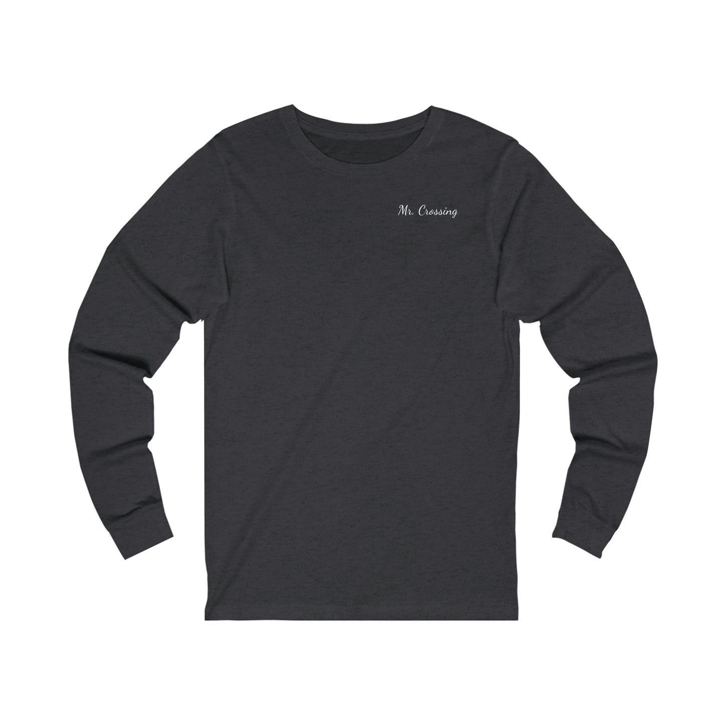 Mr. Crossing Unisex Jersey Long Sleeve Tee