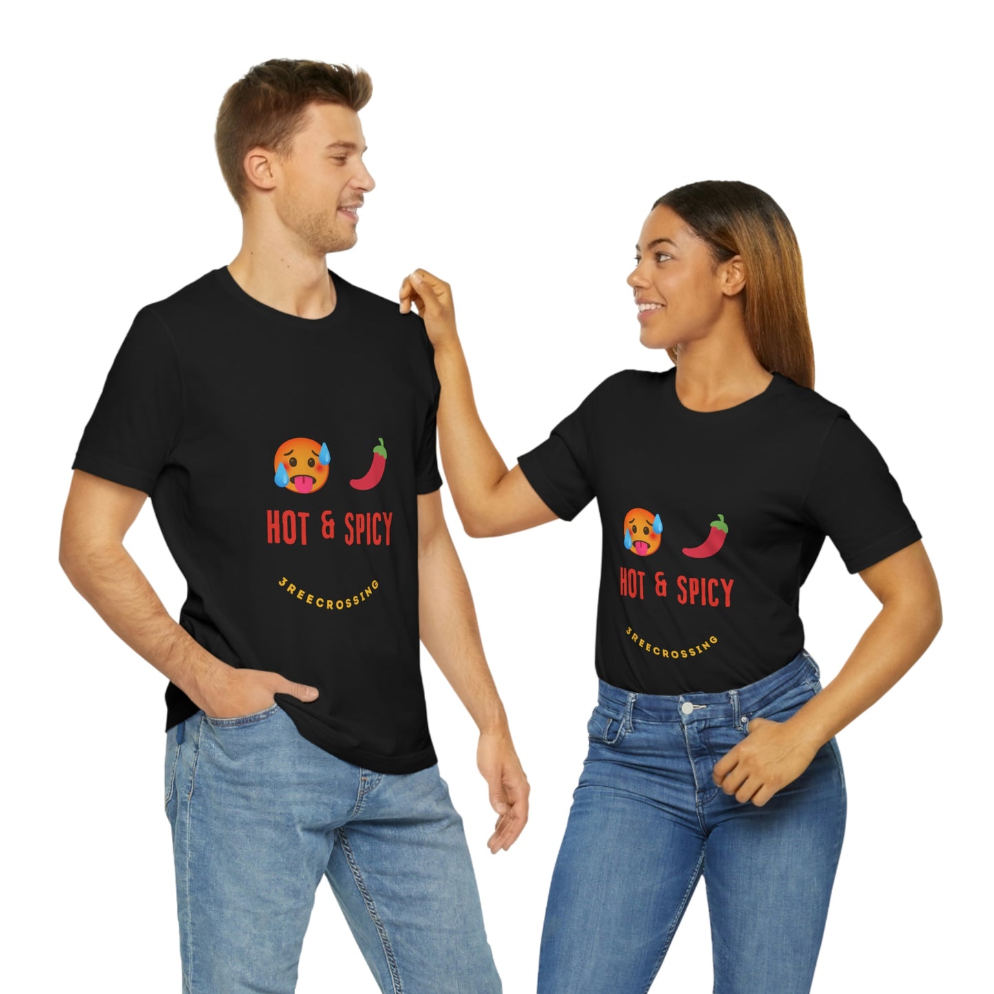 Hot And Spicy Jersey Short Sleeve Tee